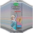 Kit 28 Rolinho Wafer Recheio de Morango Vitao 30g Sem Açúcar - Vitao Alimentos