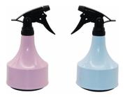 Kit 2Borrifadores Pulverizador Spray 600 ML 1.Rosa e 1.Azul Regar Jardim Limpeza Salão Água em Plástico Resistente LINDO