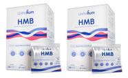 Kit 2cx Hmb Suplemento Alimentar Pó 30 Saches De 5g Linhahum