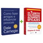 Kit 2livros, Como Fazer Amigos e Influenciar Pessoas + Os 7 Hábitos das Pessoas Altamente Eficazes, Clássico Sobre como Multiplicar Riqueza