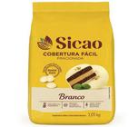 kit 2un Chocolate Cobertura Branca Sicao mais gotas 1kg - Mor