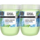 Kit 2UN gel redutor crioterapia cafeina 750G dagua natural