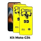 Kit 2UN Película Cerâmica Fosca para Motorola Moto G34