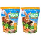 Kit 2UN Ração Funny Bunny Delícia Horta 1,8kg Coelho Porco