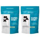 Kit 2un Super Whey Protein 900g Max Titanium