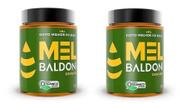 Kit 2uni Mel Orgânico Vidro 500gr - Baldoni