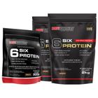 Kit 2X 6 Six Protein 2Kg + 1X 6 Six Protein 900G - Bodybuilders