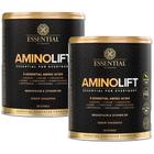 Kit 2x Aminolift Tangerina - Aminoácidos Essenciais - 375g cada - Essential Nutrition