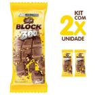 Kit 2x Barra Chocolate Chock Block 300g