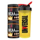 Kit 2x BCAA Stack 250g + Coqueteleira 600ml - Universal