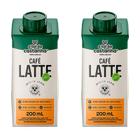 Kit 2X: Bebida Vegetal Café Latte A Tal da Castanha e 3 Corações 200ml