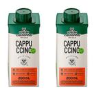 Kit 2X: Bebida Vegetal Cappuccino A Tal da Castanha e 3 Corações 200ml