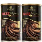 Kit 2x Beef protein Cacau - (480g cada) - Essential Nutrition