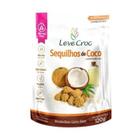 Kit 2X: Biscoito Sequilho Coco Sem Glúten Leve Crock 120g