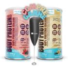 Kit 2x Body Protein Isolada 440g/600g Equaliv + Mixer