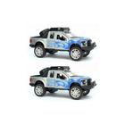 Kit 2x Brinquedo Carrinho Camionete Jeep 4x4 Azul - AP TOYS