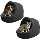 Kit 2x Camas Pet Iglu Raça para Grande Cachorro e Gato com Almofada