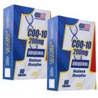 Kit 2x Coenzima COQ10 200MG - Ubiquinol - 60 caps - One Pharma