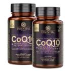 Kit 2x Coenzima Coq10 + Omega 3 (60 Capsulas) - Essential Nutrition