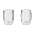 Kit 2X Copos Vidro Parede Dupla Cappuccino 200 ml Sorrento - Zwilling