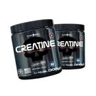 Kit 2X Creatina Monohidratada 100% Pura 300G Black Skull