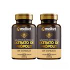 Kit 2x EXTRATO DE PRÓPOLIS 400 MG - 60 CÁPS C - Melfort