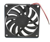 Kit 2X Fan 80X80X10Mm 12V Dc Refrigeração Cooler Ventoinha