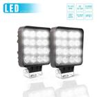 Kit 2X Farol Milha Qd 16 Led Cree 48W 12/24 Troller Off Road - fx automotive