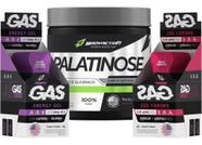 Kit 2x Gas Energy Gel 20 Sachês + Palatinose 300g Bodyaction