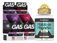 Kit 2x Gas Energy Gel Energético 20 Sachês + Malato De Magnésio Bodyaction