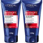 Kit 2x Gel de Limpeza Suavizante Revitalift Pro-Retinol 150g Loreal Paris Limpa Sem Ressecar Renova Uniformiza Pele