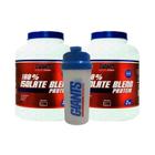 Kit 2X Isolate Blend Chocolate Giants Nutrition + Coque