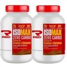 Kit 2x Isomax Whey Isolado Zero Carbo (900g cada) - Red Series