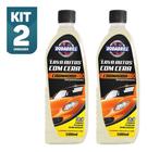 Kit 2x - Lava Autos Com Cera 500 Ml Shampoo Para Carro Brilho Proteção