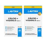 Kit 2x Lavitan Cálcio Vitamina D 1000ui C/60 Comp - Cimed