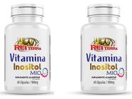 Kit 2x Mio Inositol Rei Terra 60 Capsulas 500mg