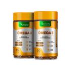 Kit 2x Ômega 3 Ultra Concentração 824mg, Epa 540mg, Dha 360mg, 120 Cápsulas, Denavita