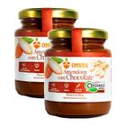 Kit 2X: Pasta De Amendoim Com Chocolate Orgânico Onveg 210G