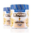 Kit 2x Pasta De Amendoim Com Whey Protein 600g Dr Peanut