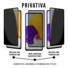 Kit 2x Películas De Vidro 3d Privacidade Anti Spy Para Samsung Galaxy A13 5G