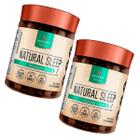 Kit 2x Potes Natural Sleep 120 Cápsulas