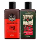 Kit 2X Shampoo Para Barba Negra E Guaraná 120Ml Don Alcides