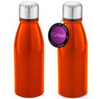 Kit 2x Squeeze Alumínio 500 ml Wave TopGet Laranja