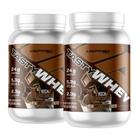 Kit 2x Tasty Whey Isolado Hidro 3W Chocolate 900g Adaptogen