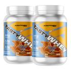 Kit 2x Tasty Whey Isolado Hidro Doce de Leite 900g Adaptogen