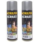 Kit 2x vernizes acrilfix verniz fosco 300ml acrilex