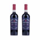 Kit 2x Vinhos Italiano Tintos Codici Negroamaro Puglia