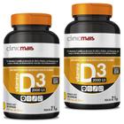 Kit 2X Vitamina D3 2000Ui 30 Cápsulas - Clinicmais