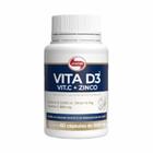 Kit 2x: Vitamina D3 + C + Zinco 1g Vitafor 60 Cápsulas