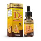 kit 2x VITAMINA D3 COM K2 30 ML GOTAS MELFORT D